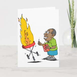 Funny Barbeque Geschenke Karte