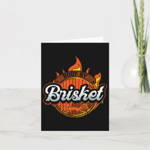 Funny barbeque Grillen Grey by Brisket Fleisch Rau Karte