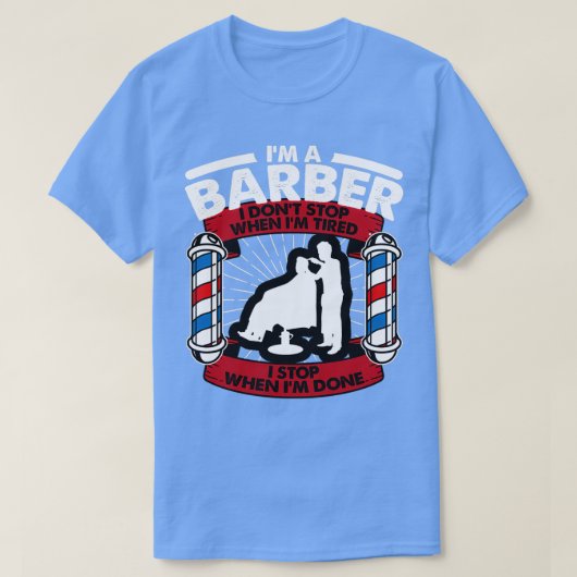 Funny Barber Gift Classic TShirt (Design vorne)