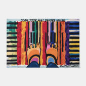 Funny Barcode Doormat Fußmatte (Vorderseite)