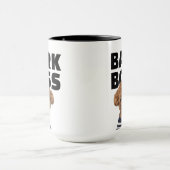 Funny Bark Boss Dog Photo Personalized Tasse (Zentrum)