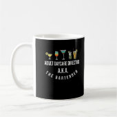Funny Barkeeper Alcohol Mixer Barkeeper Jokes Kaffeetasse (Links)