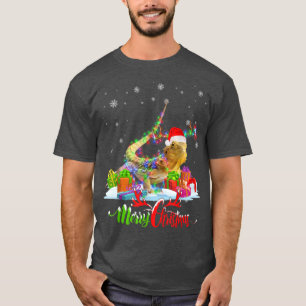 Funny Bartded Dragon Animal Frohe Weihnachten Part T-Shirt