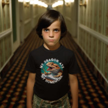 Funny Bartded Dragon Ate Hausaufgaben