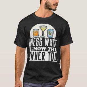 Funny Bartending raten was, ich kenne auch den Bes T-Shirt