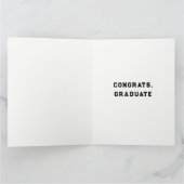 Funny Baseball Abschluss Karte (Innenseite)