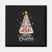 Funny Baseball Bats Christmas Tree Lights Xmas For Magnet (Vorne)