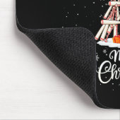 Funny Baseball Bats Christmas Tree Lights Xmas For Mousepad (Ecke)