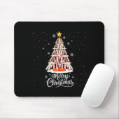 Funny Baseball Bats Christmas Tree Lights Xmas For Mousepad (Mit Mouse)