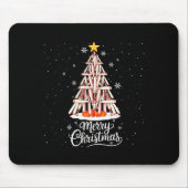 Funny Baseball Bats Christmas Tree Lights Xmas For Mousepad (Vorne)