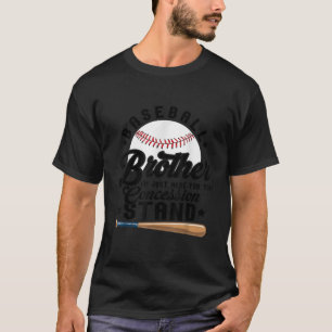 Funny Baseball Bruder direkt hier für Konzession S T-Shirt