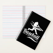 Funny Baseball Cricket Sportangebot Notizblock (Innen)