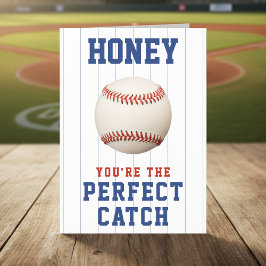 Funny Baseball Dirty Joke Ehefrau Happy Birthday Dankeskarte