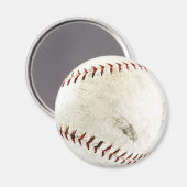 Funny Baseball Foto Magnet (Vorderseite/Rückseite)
