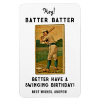 Funny Baseball Geburtstagskarte