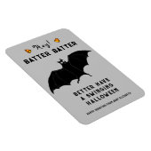 Funny Baseball Halloween-Geschenk Magnet (Rechte Seite)