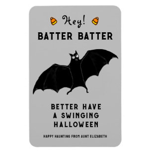 Funny Baseball Halloween-Geschenk Magnet