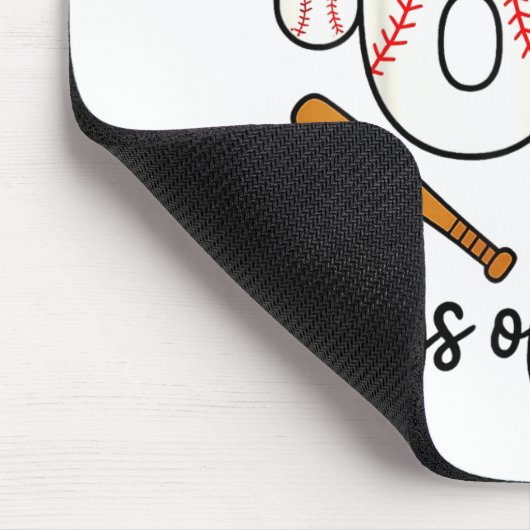 Funny Baseball I Survived 67 Days Of School Design Mousepad (Ecke)