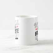 Funny Baseball ist mein Lieblings-Saisontrainer Kaffeetasse (Mittel)