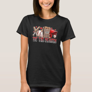 Funny Baseball Lover Dies ist die Saison Baseball  T-Shirt