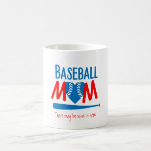 Funny Baseball Mama Kaffeetasse