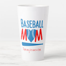 Funny Baseball Mama Milchtasse
