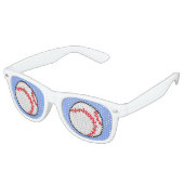 Funny Baseball Novelty Sports Partybrille (Schrägansicht)