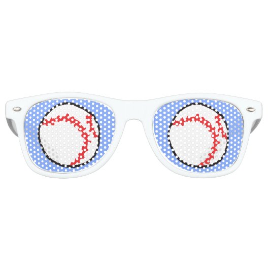 Funny Baseball Novelty Sports Partybrille (Vorderseite)