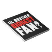 Funny Baseball Pitcher Brother Notizblock (angewinkelt)