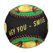 Funny Baseball Playful Duck Smile - Benutzerdefini (Rückseite)