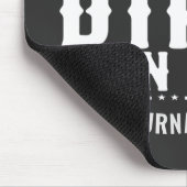 Funny Baseball rub ein wenig Schmutz darauf Mousepad (Ecke)