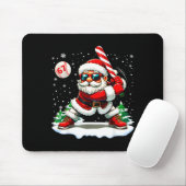 Funny Baseball Santa 67 Christmas Xmas Pajamas Boy Mousepad (Mit Mouse)