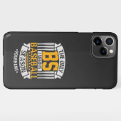 Funny Baseball Sarcasm iPhone Hülle (Rückseite (Horizontal))