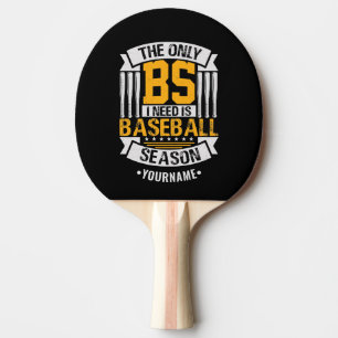 Funny Baseball Sarcasm Tischtennis Schläger