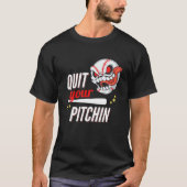 Funny Baseball T-Shirt (Vorderseite)