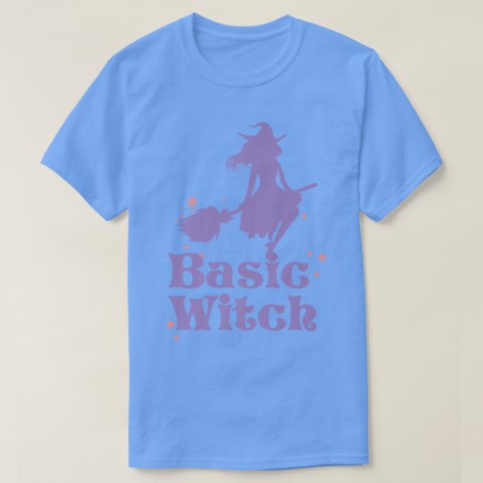 Funny Basic Hexenkostüm T-Shirt (Design vorne)
