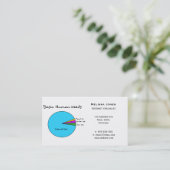 Funny Basic Human Needs für Computerfreaks Visitenkarte (Stehend Vorderseite)