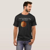 Funny Basketball Balls Logo, T-Shirt (Vorne ganz)