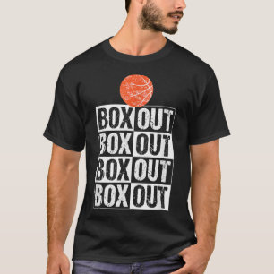 Funny Basketball Coach T Geschenkboxen Out Sprichw T-Shirt