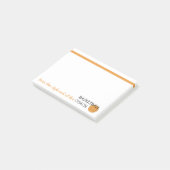 Funny Basketball Coach Zwischenablage für Textvorl Post-it Klebezettel (angewinkelt)