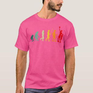 Funny Basketball Evolution Basketball Funny Basket T-Shirt