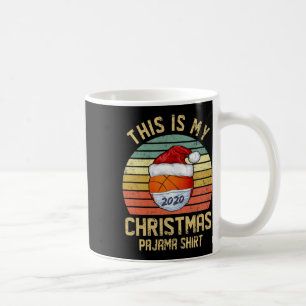 Funny Basketball Frohe Weihnachts-Shirt Quarantäne Kaffeetasse