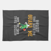 Funny Basketball Geschirrtuch (Horizontal)