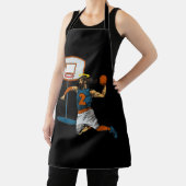 Funny Basketball Jesus Player Christlicher Spaß Sl Schürze (InSitu)
