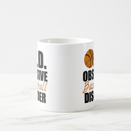 Funny Basketball Kaffeetasse (Mittel)