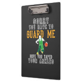 Funny Basketball Klemmbrett (Links)