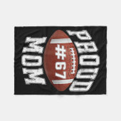 Funny Basketball Mom 67 Meme Proud Mama Design Fleecedecke (Vorderseite (Horizontal))