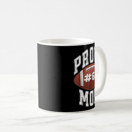 Funny Basketball Mom 67 Meme Proud Mama Design Kaffeetasse (VorderseiteRechts)