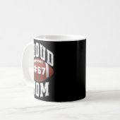 Funny Basketball Mom 67 Meme Proud Mama Design  Kaffeetasse (Vorderseite Links)