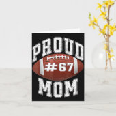 Funny Basketball Mom 67 Meme Proud Mama Design  Karte (Gelbe Blume)